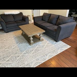Couch and loveseat set